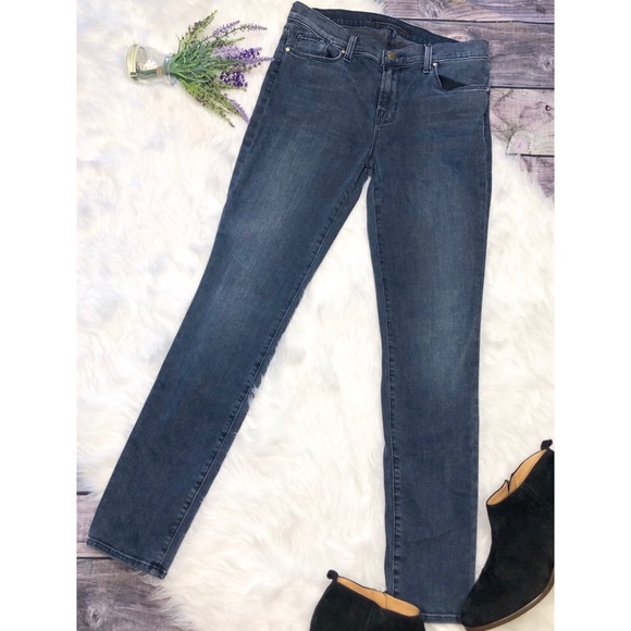 J BRAND Mid Rise Skinny Leg Stretch Jeans - Picture 3 of 7